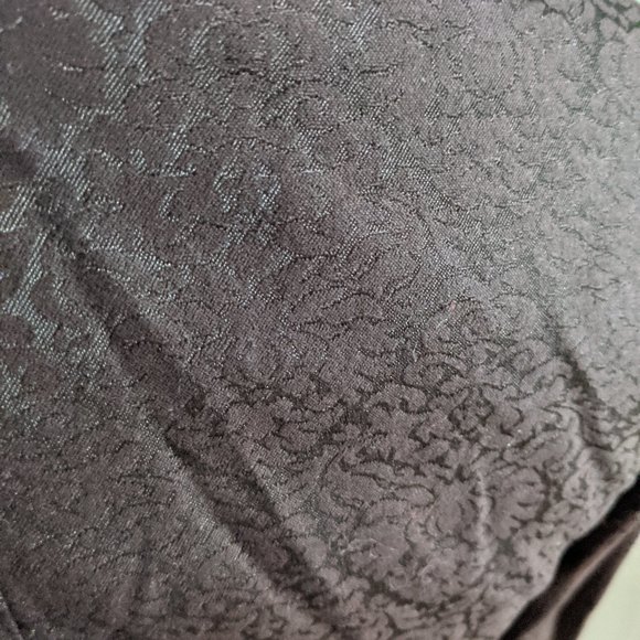 Tristan & Iseut vintage brown brocade jacket with bell sleeves - Picture 9 of 14